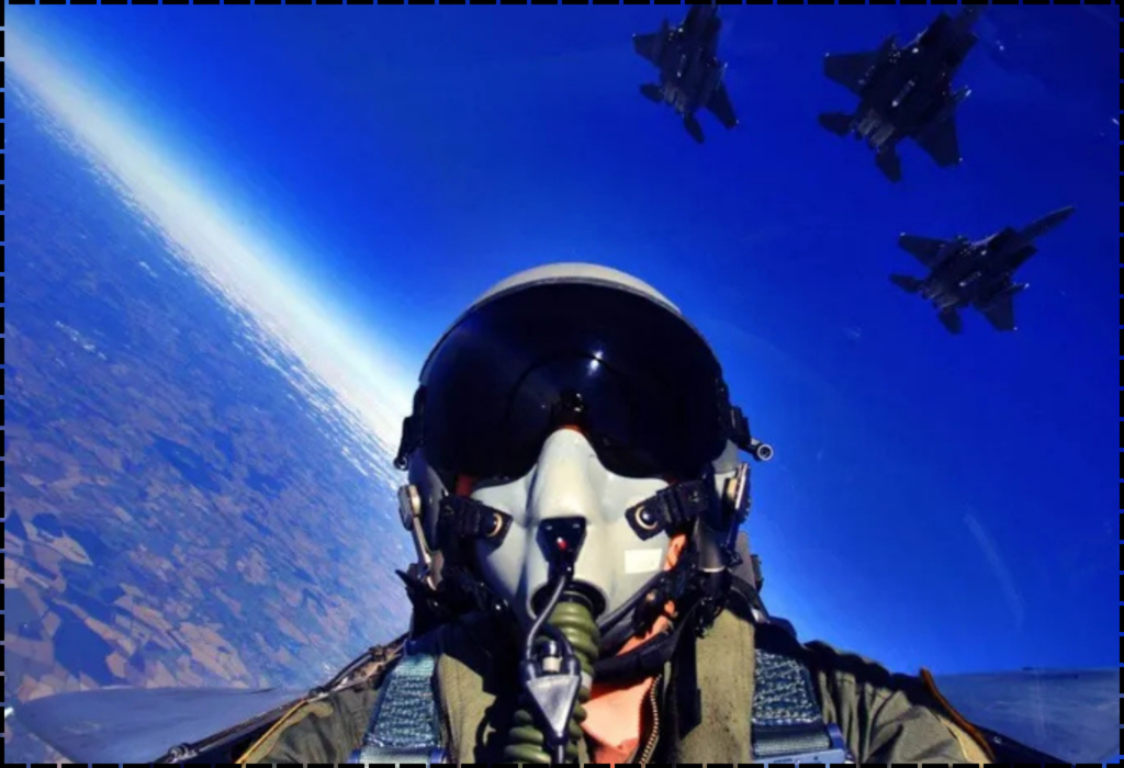 Realistic fighter jet cockpit setup in Anaheim