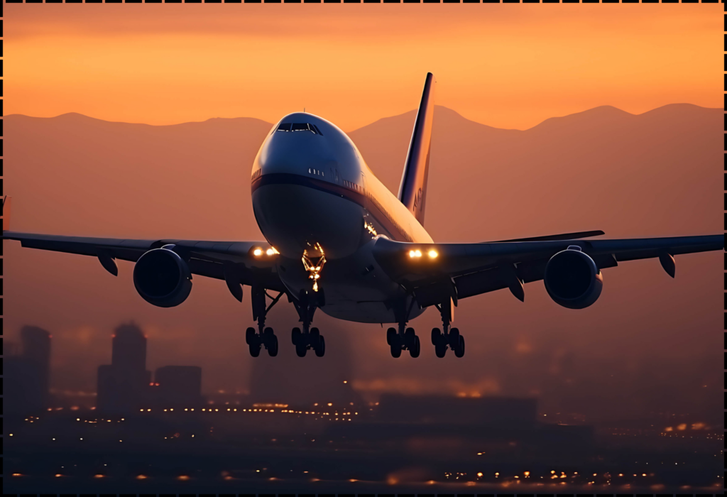 Boeing 737 flight simulator
