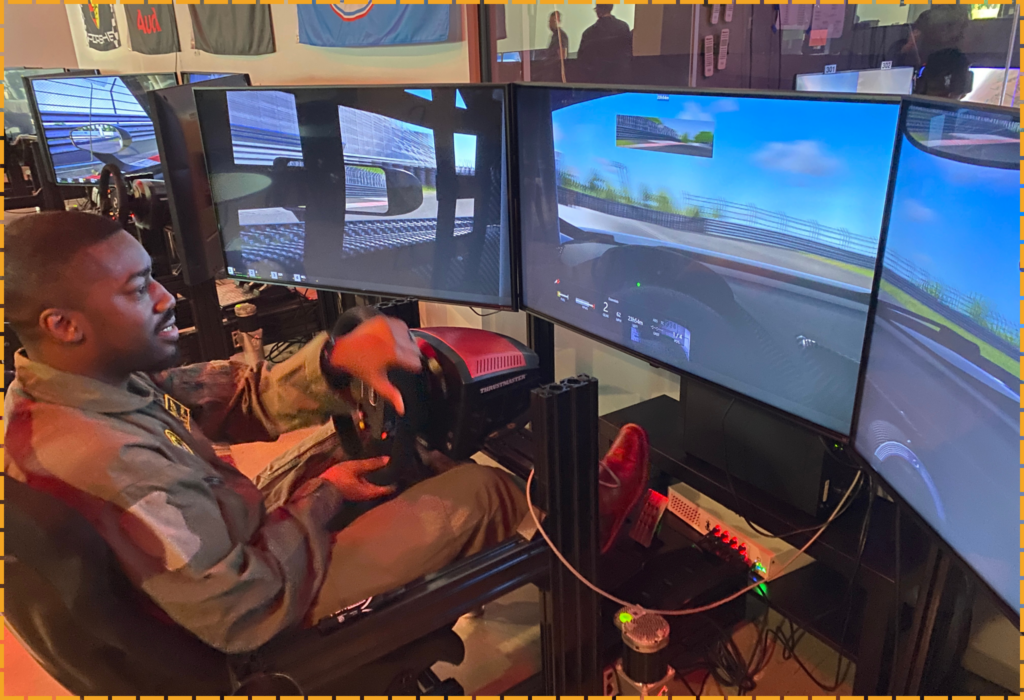 racecar simulator experience for adults and kids