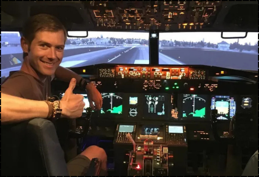 Guest flying boeing 737 simulator