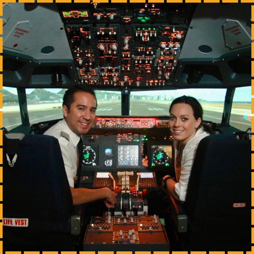 Flight simulator experience in Anaheim CA